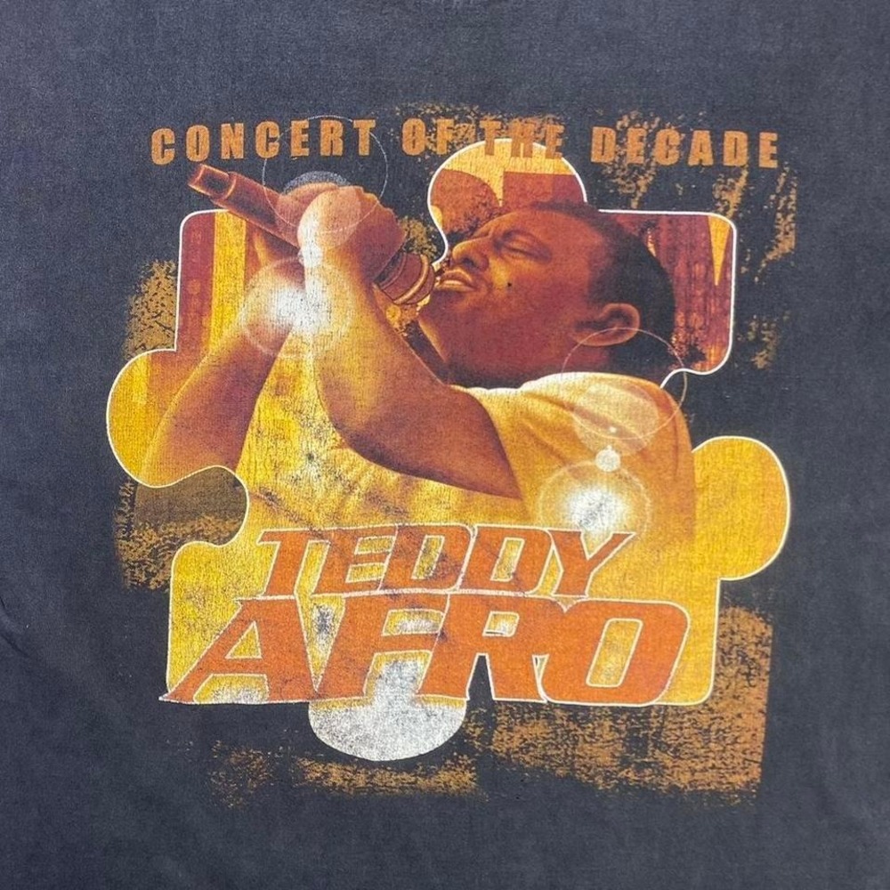 Teddy Afro Ethiopia Ethiopian rap tee tour concert shirt‎